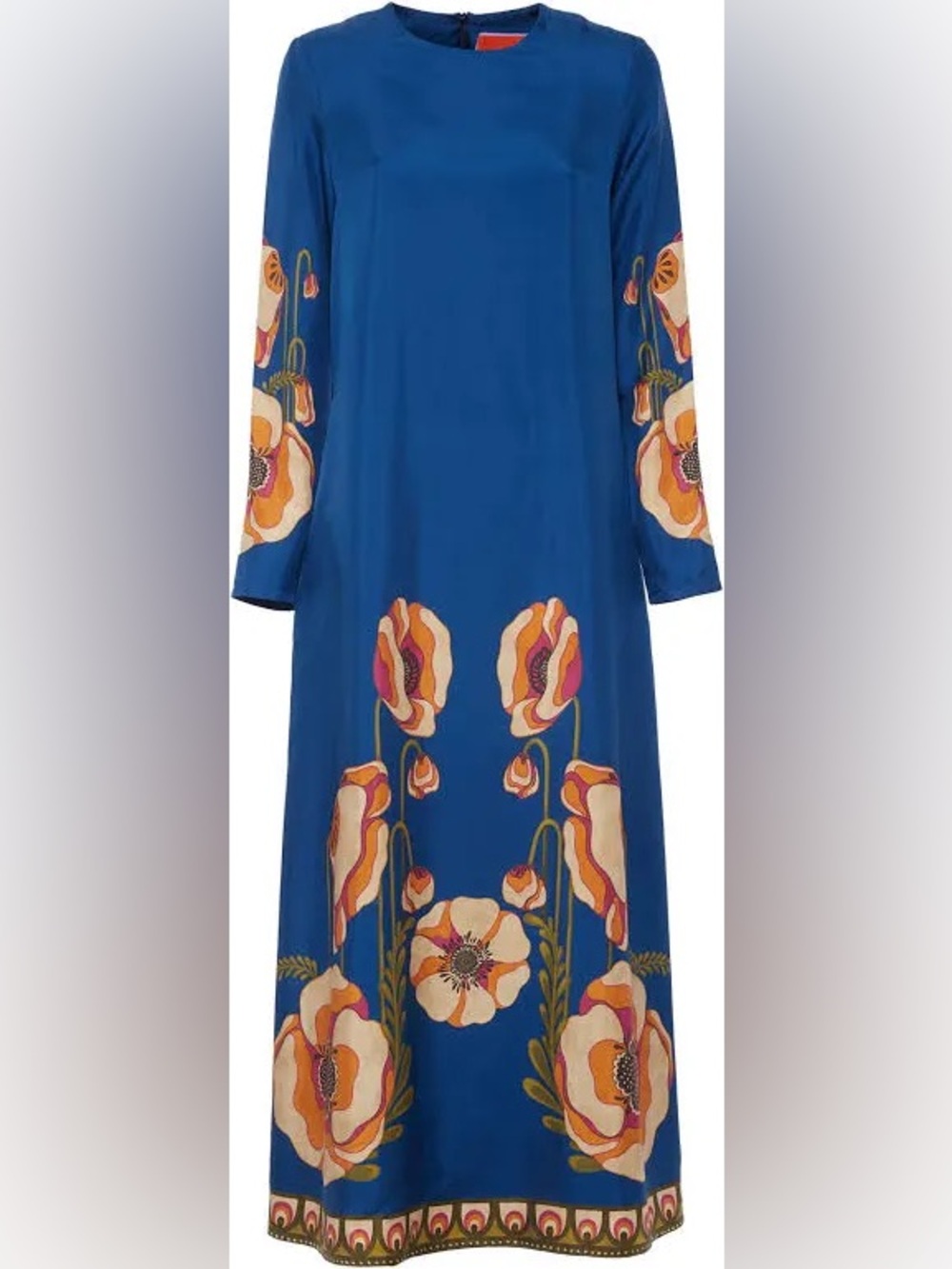 LaDouble J silk maxi swing dress